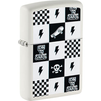 Zippo Aansteker Zippo Skateboard Checkes
