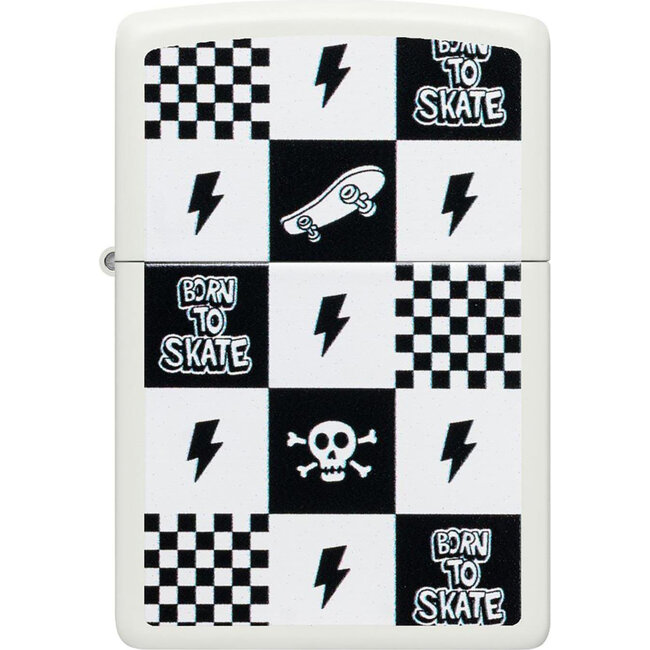 Aansteker Zippo Skateboard Checkes