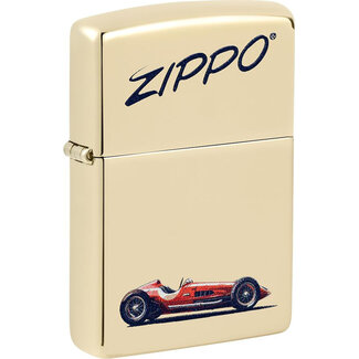 Zippo Aansteker Zippo Champagne Retro Racing Car