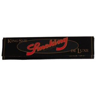 Smoking Smoking Kingsize Deluxe Black Vloei