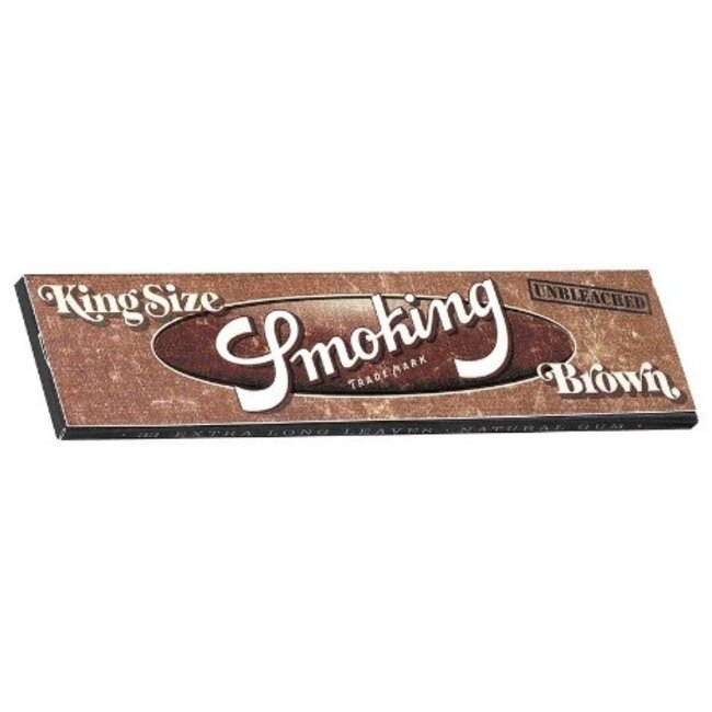 Smoking Smoking Kingsize Brown Rolling Paper