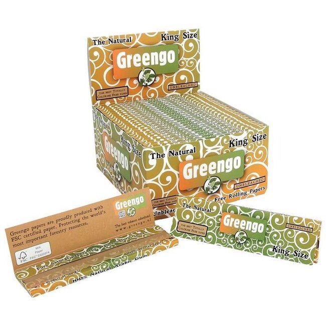 Greengo Greengo Kingsize Rolling Paper Box