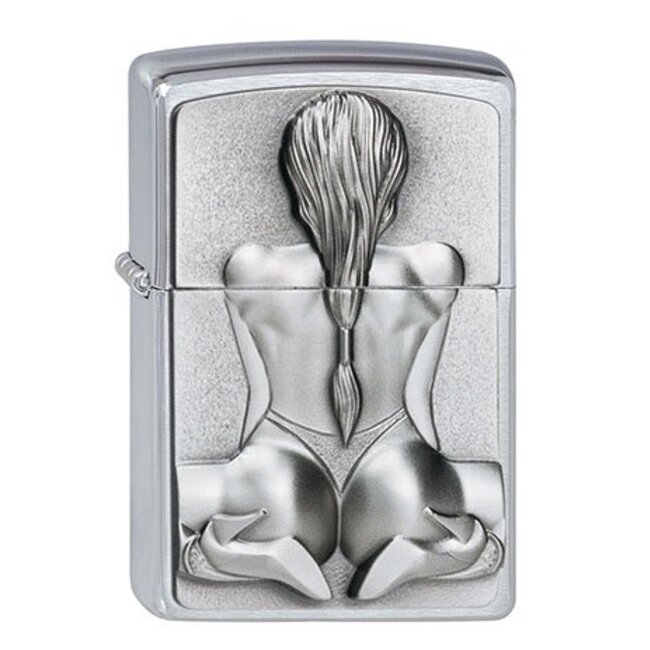 Zippo Lighter Zippo Kneeling Girl