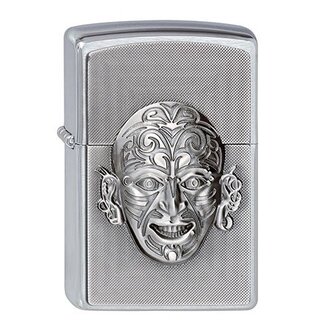 Zippo Lighter Zippo Maori Face