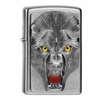 Lighter Zippo Wolf Eyes Emblem