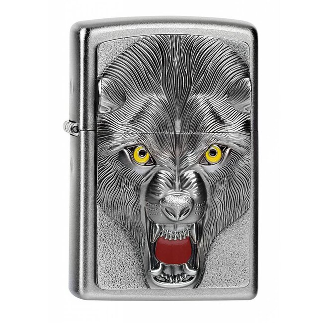 Zippo Lighter Zippo Wolf Eyes Emblem