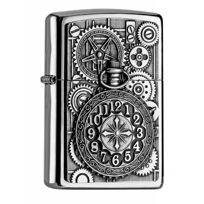 Zippo Aansteker Zippo Pocket Watch Emblem