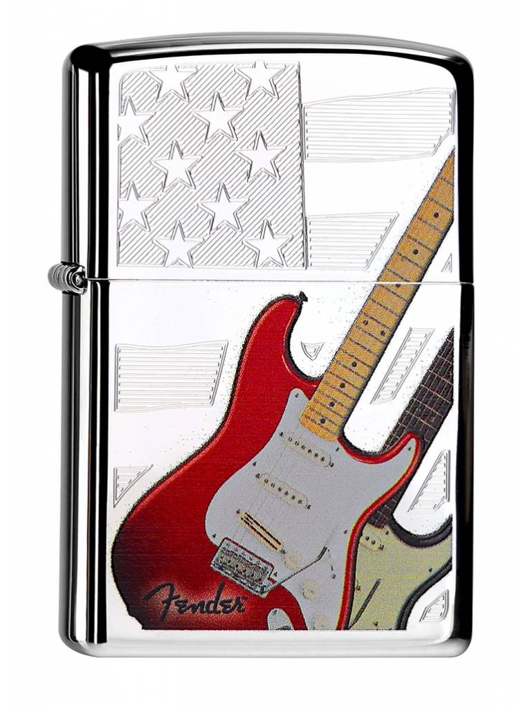 Lighter Zippo Fender Guitar - Haddocks Lightershop