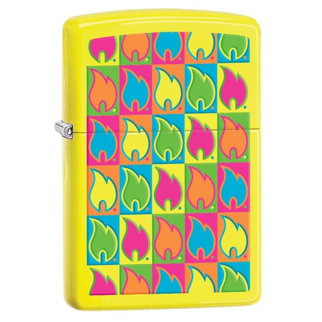 Lighter Zippo Coloured Flames