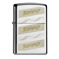 Aansteker Zippo Logo Two Tone