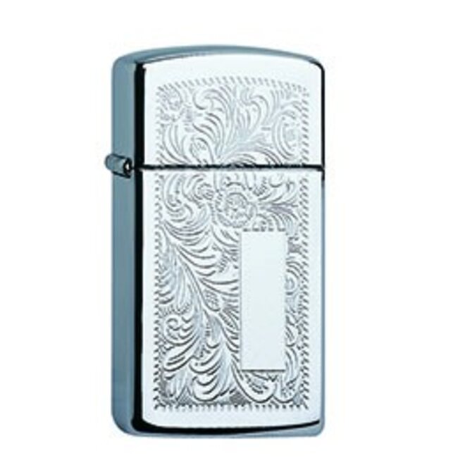 Zippo Lighter Zippo Venetian Chrome Slim