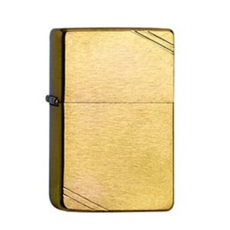 Zippo Lighter Zippo Vintage Brass Brushed