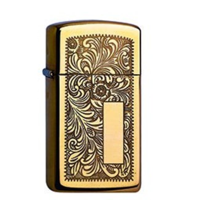 Zippo Lighter Zippo Slim Brass Venetian