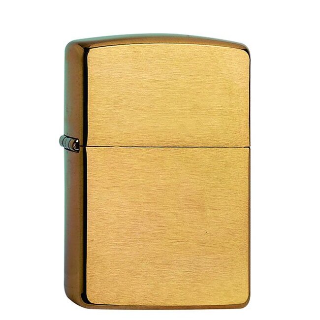 Zippo Lighter Zippo Brushed Brass