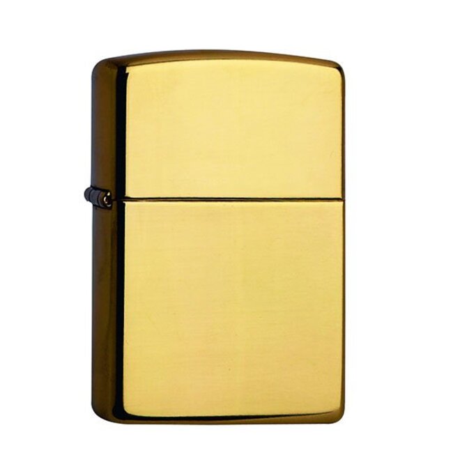 Zippo Lighter Zippo Armor Case High Polish Brass