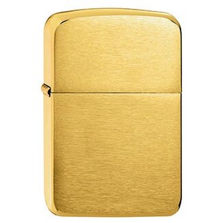 Zippo Aansteker Zippo Replica 1941 Brass Brushed