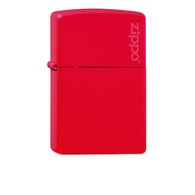 Lighter Zippo Red Matte with Zippo Logo