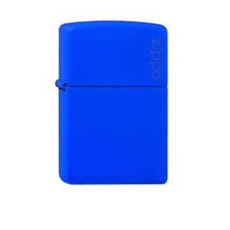 Zippo Lighter Zippo Royal Blue Matte with Logo