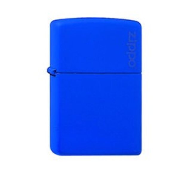 Zippo Lighter Zippo Royal Blue Matte with Logo