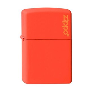 Zippo Aansteker Zippo Orange Matte with Zippo Logo