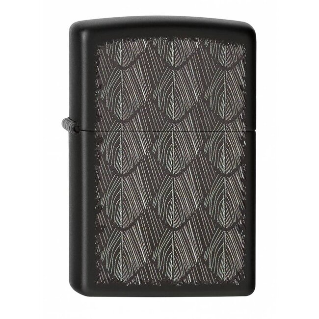 Lighter Zippo Feather Pattern