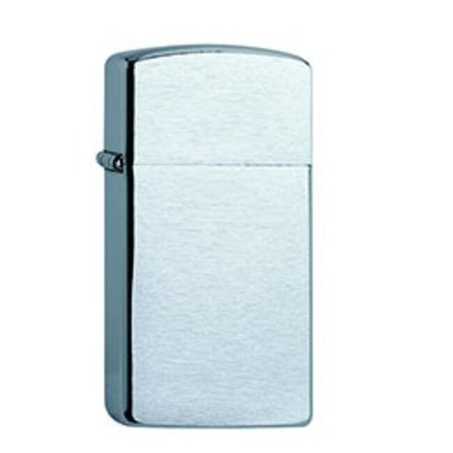 Aansteker Zippo Slim Brushed Chrome