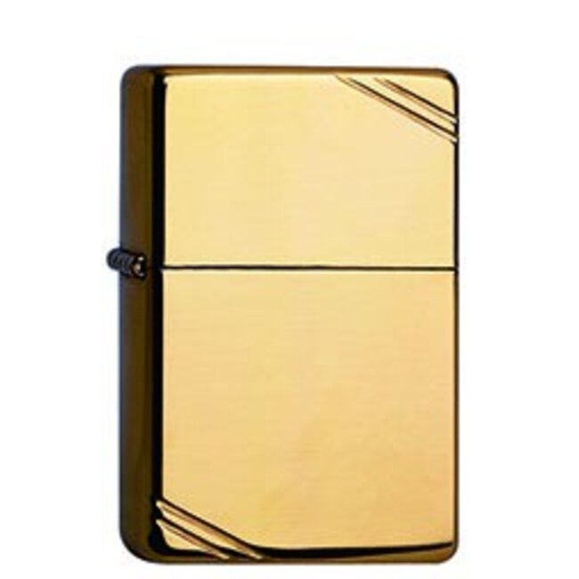 Lighter Zippo Vintage 1937 High Polish Brass