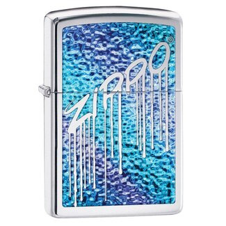 Zippo Aansteker Zippo Z-Fusion Liquid Logo