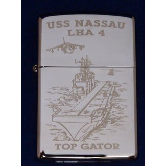 Zippo Aansteker Zippo USS Nassau LHA 4