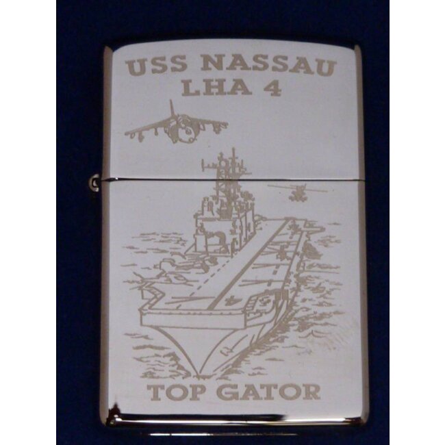 Zippo Lighter Zippo USS Nassau LHA 4