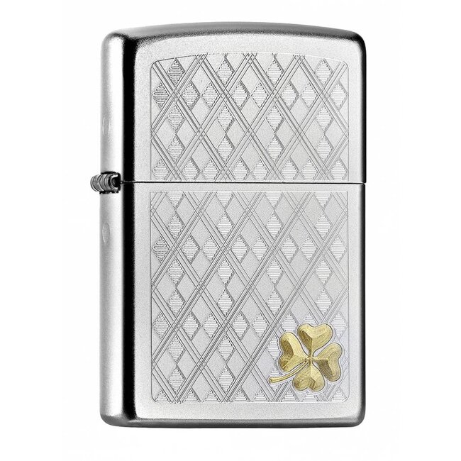 Zippo Lighter Zippo Argyle Clover