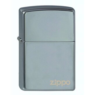 Zippo Aansteker Zippo Black Ice with Zippo Logo