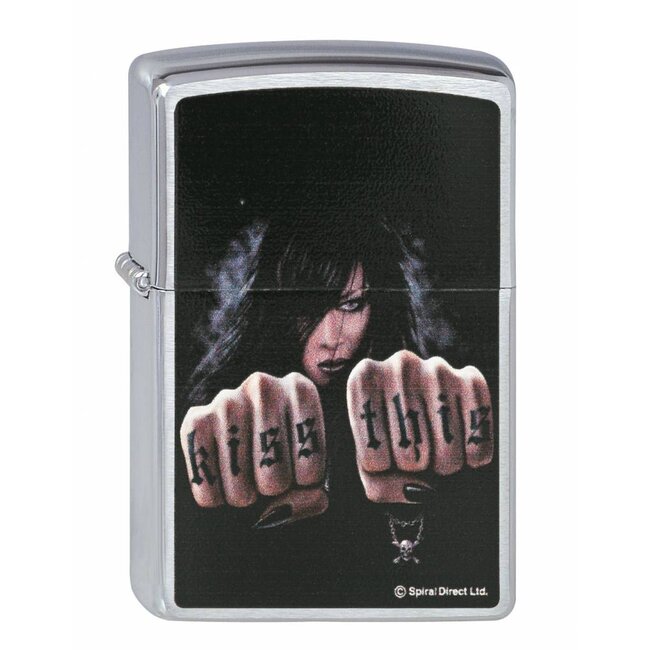 Zippo Aansteker Zippo Spiral Direct Collection Kiss This