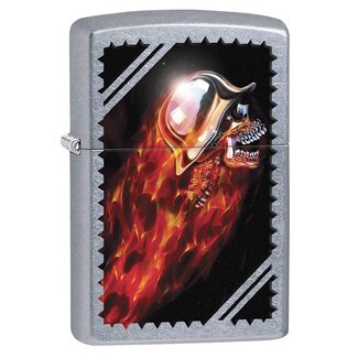 Zippo Aansteker Zippo Chrome Skull