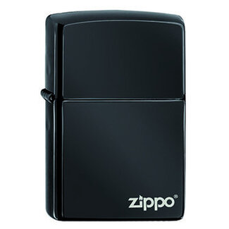 Zippo Lighter Zippo Ebony with Logo