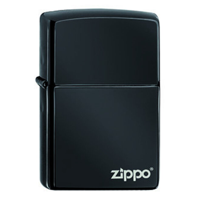 Zippo Aansteker Zippo Ebony with Logo
