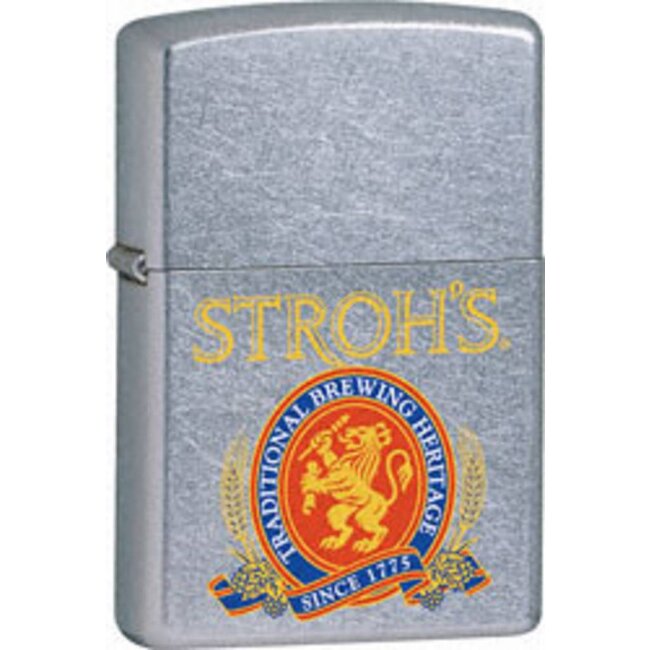 Lighter Zippo Stroh's Beer Haddocks