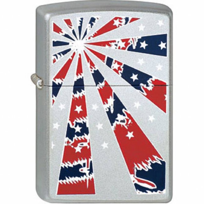 Zippo Aansteker Zippo Patriotic Starburst