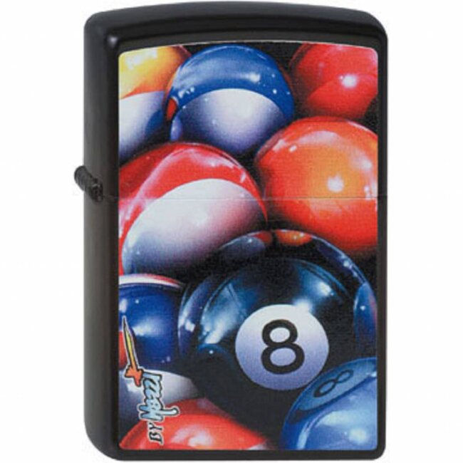 Zippo Lighter Zippo Mazzi Eightball