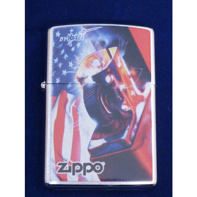 Aansteker Zippo Mazzi Flag Zippo Lighter