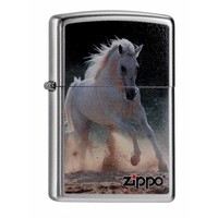 Aansteker Zippo White Horse Galloping