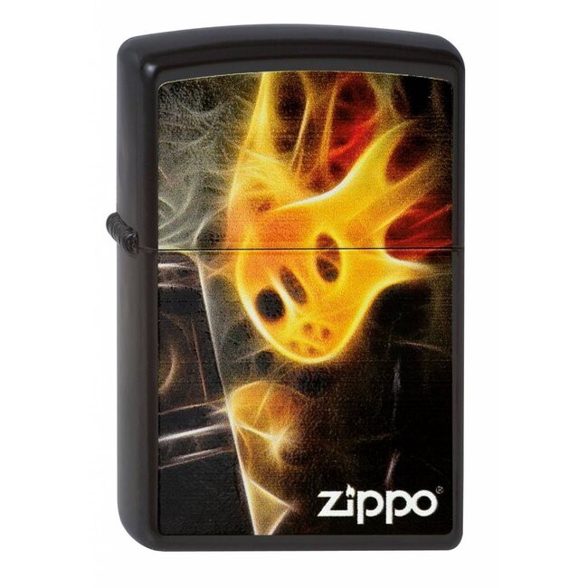 Zippo Lighter Zippo Flaming Guitar