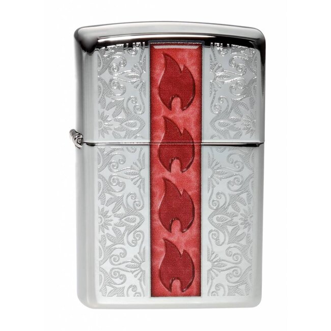 Lighter Zippo Flowering Design
