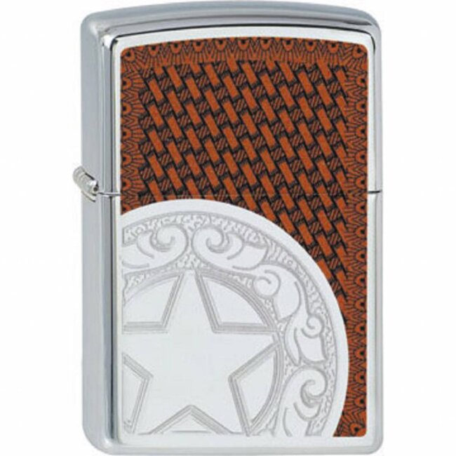 Lighter Zippo Western Star Leather