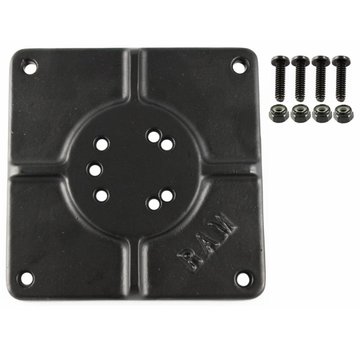 RAM Mount 6" X 6" BASE PLATE WITH 11 HOLES RAM-255U