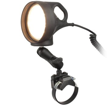 RAM Mount Spatwaterdichte LED Spotlight met spanband montage