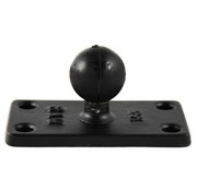 RAM Mount B-Kogel (25 mm) Aluminium Base Rechthoek  38 x 76 mm- RAM-B-202U-153