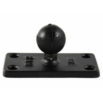RAM Mount B-Kogel (25 mm) Aluminium Base Rechthoek  38 x 76 mm- RAM-B-202U-153
