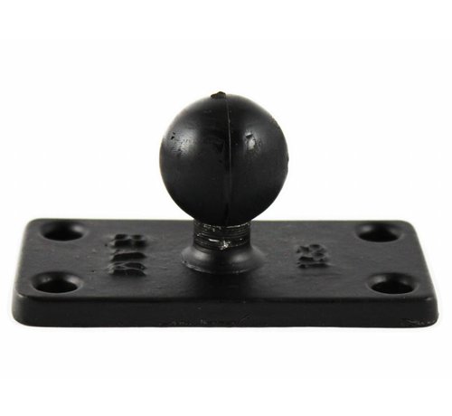 RAM Mount B-Kogel (25 mm) Aluminium Base Rechthoek 38 x 76 mm- RAM-B-202U-153