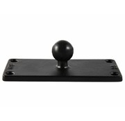 RAM Mount B-Kogel (25 mm) Aluminium Base Rechthoek 51 x 127 mm - RAM-B-202U-25